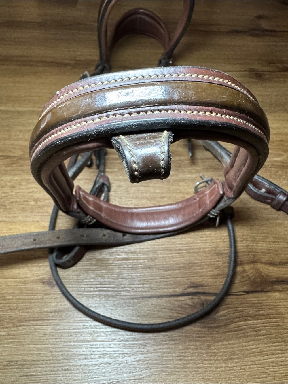🐴 Equipe Full/Horse Bridle w/Patent Leather Accents. 🐴 - Picture 3 of 9